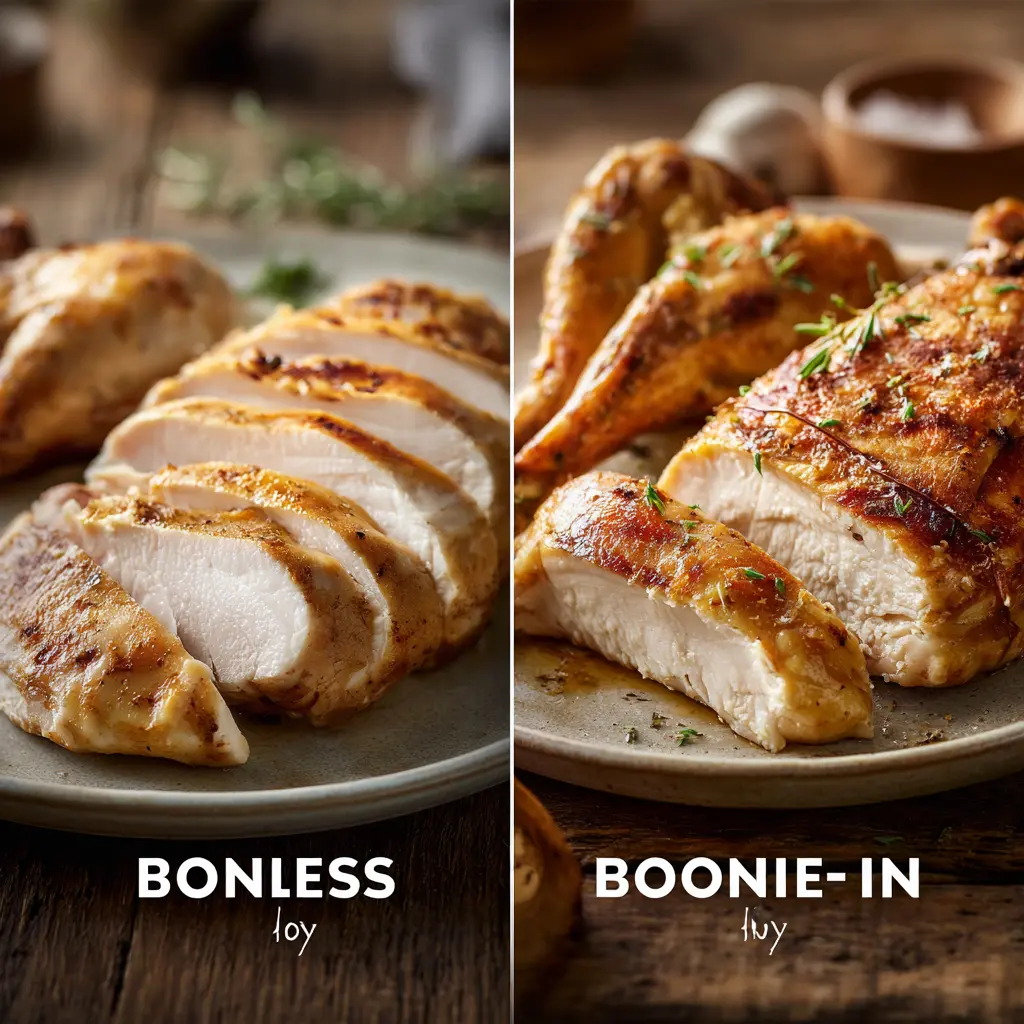 Boneless vs. Bone-In Chicken
