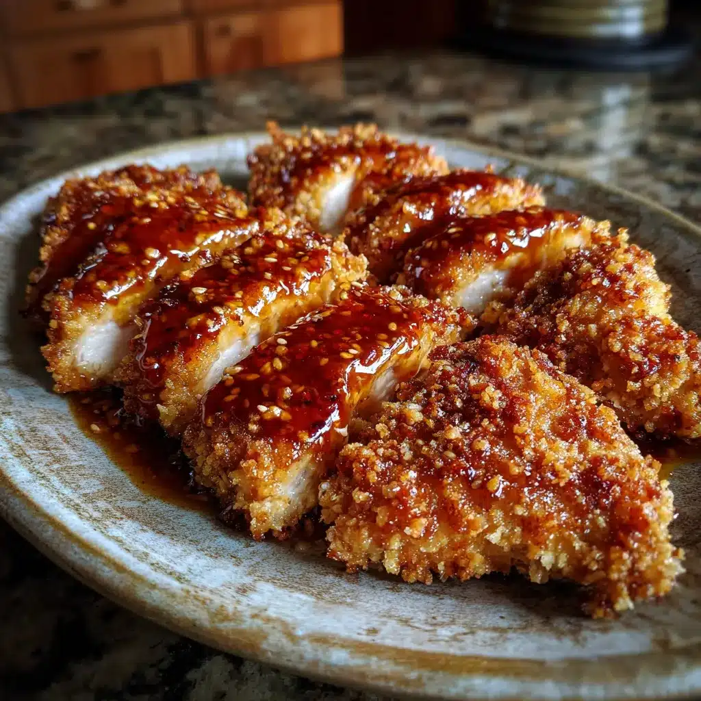 Baked Crunchy Hot Honey Chicken