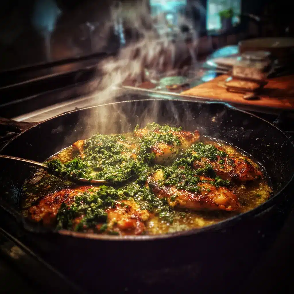 Chimichurri Chicken with Garlic