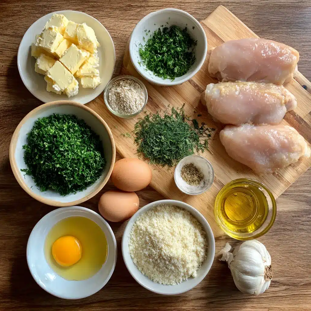 Crispy Chicken Kiev Delight