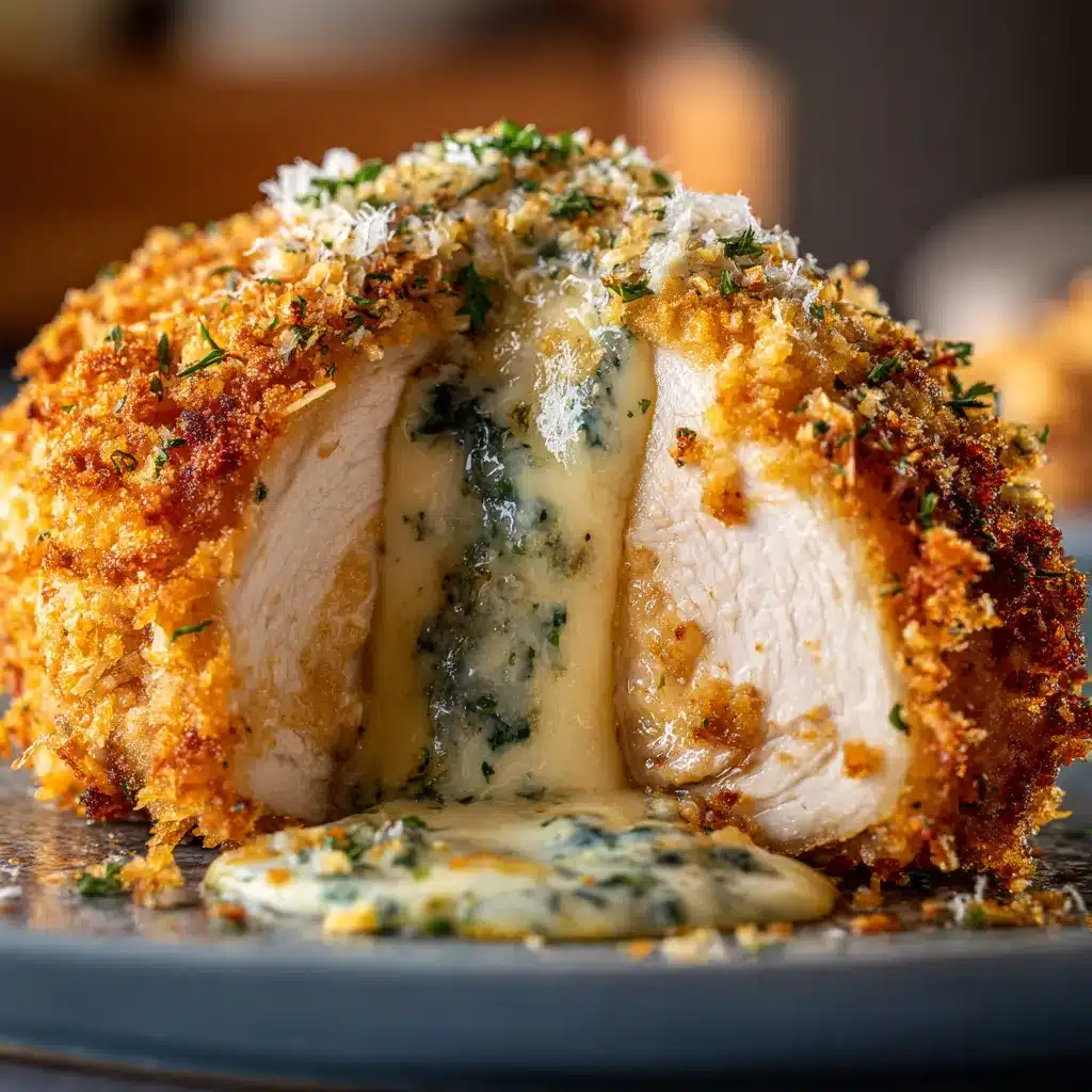 Crispy Chicken Kiev Delight