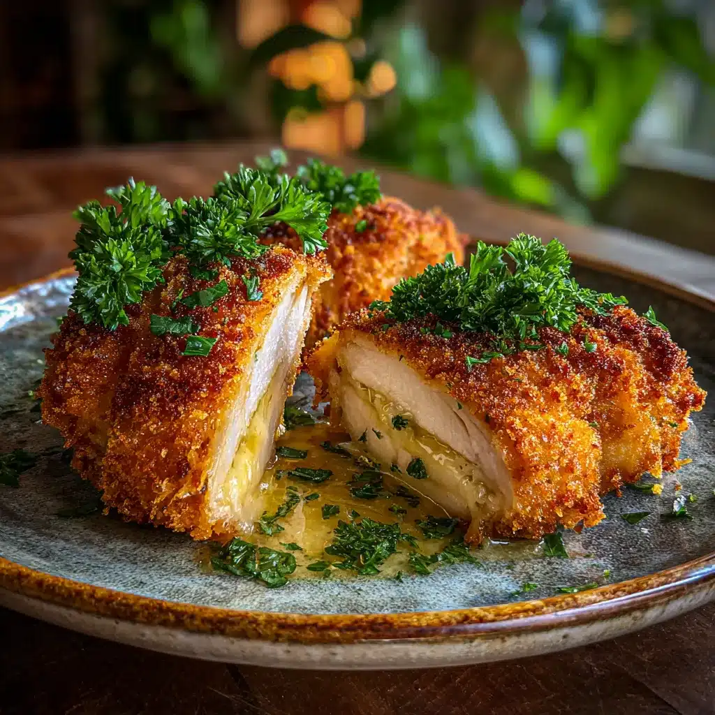 Crispy Chicken Kiev Delight: Your Tastebuds Will Sing!