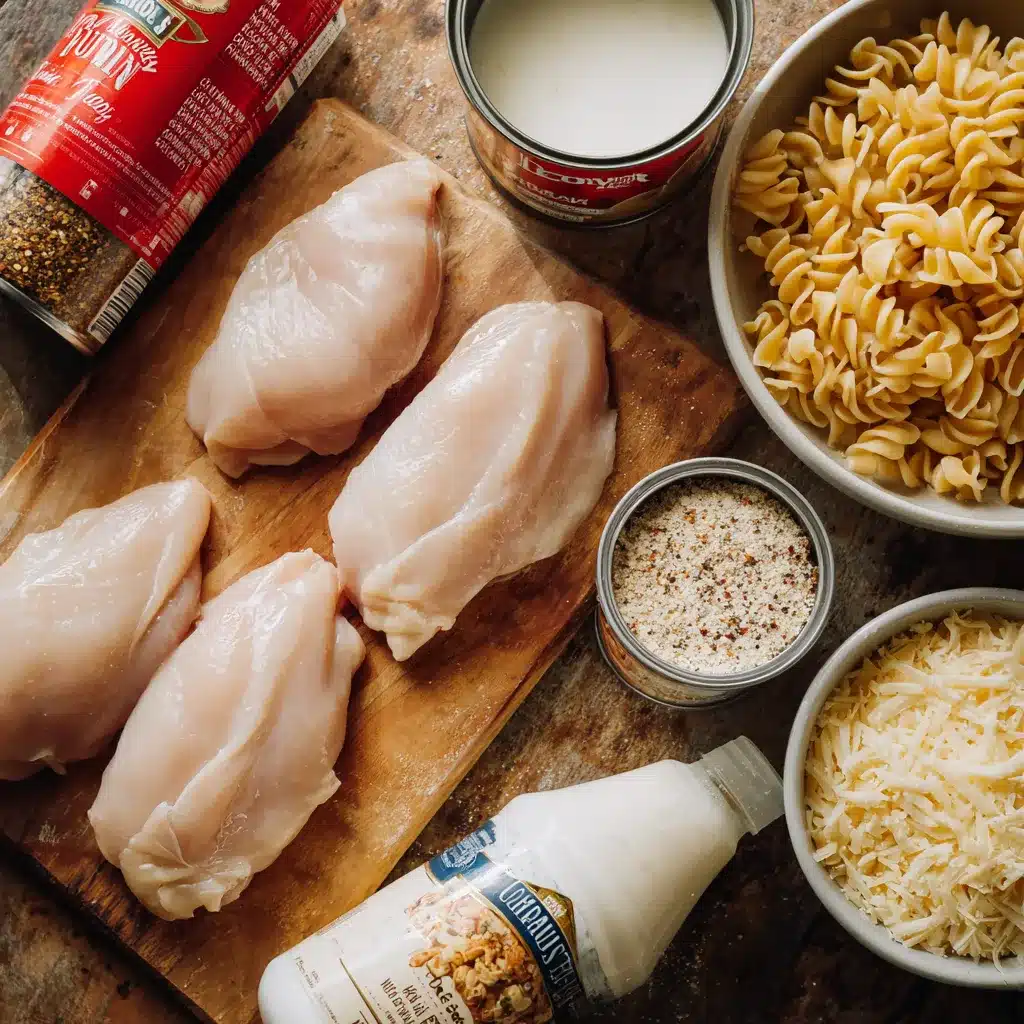 Crock Pot Creamy Cajun Chicken Pasta