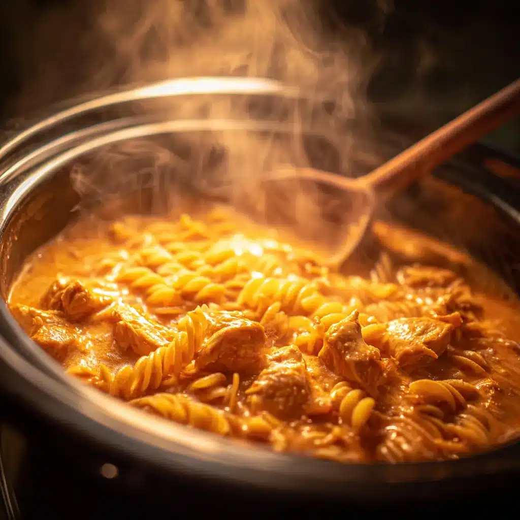 Crock Pot Creamy Cajun Chicken Pasta