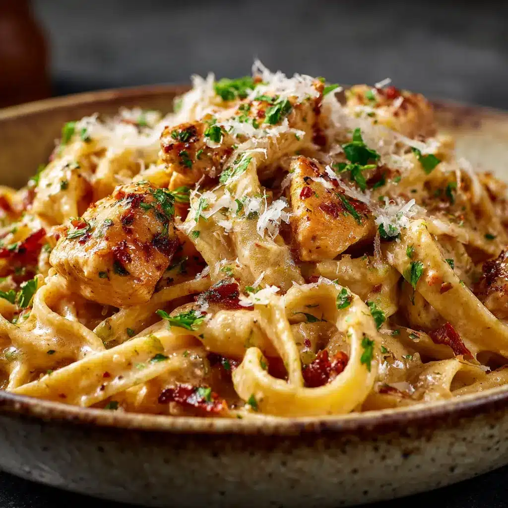 Crock Pot Creamy Cajun Chicken Pasta