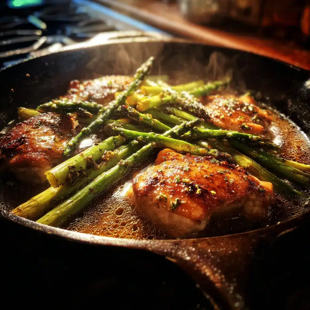 Easy One-Pan Balsamic Chicken and Asparagus