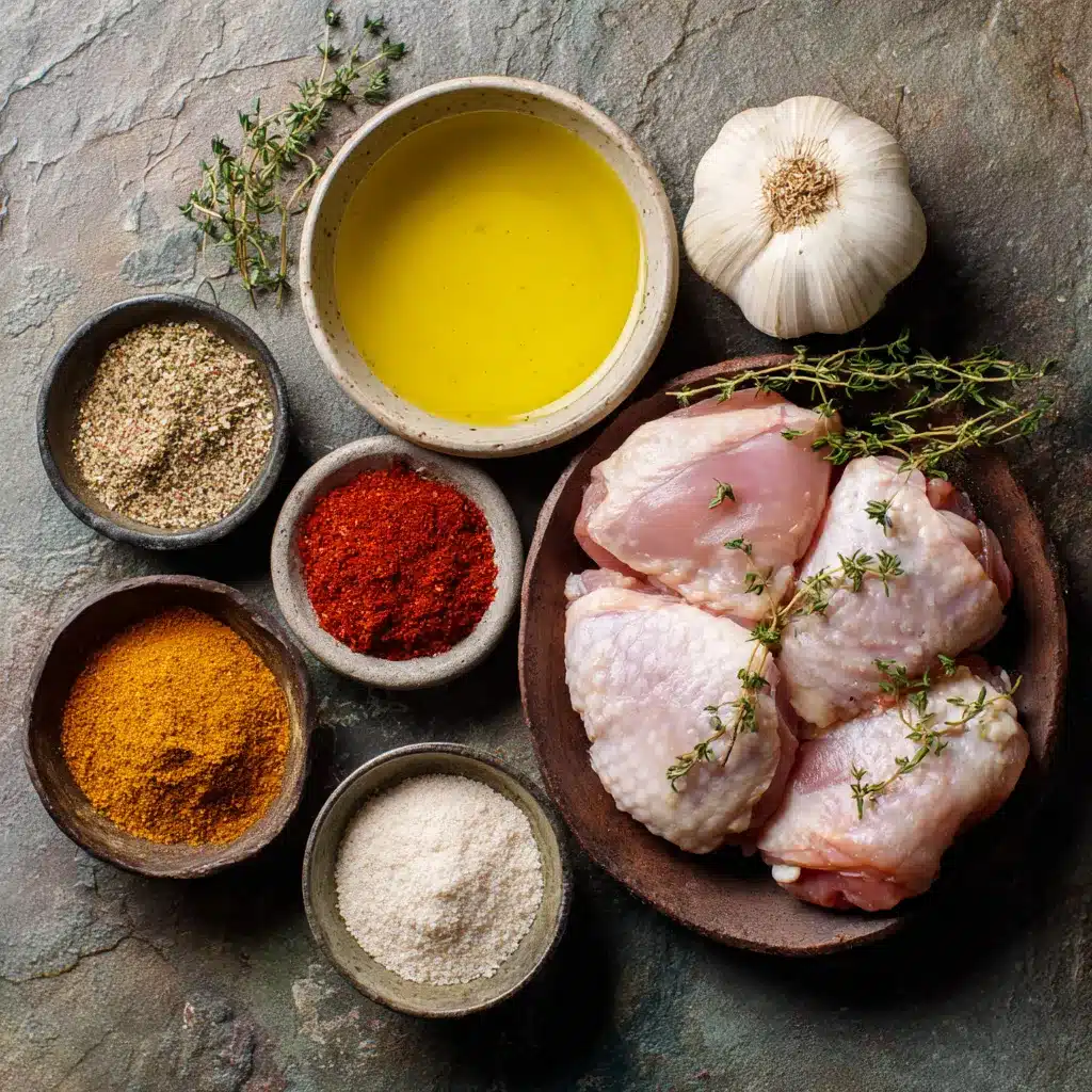 Healthy Baked Chicken Thighs
