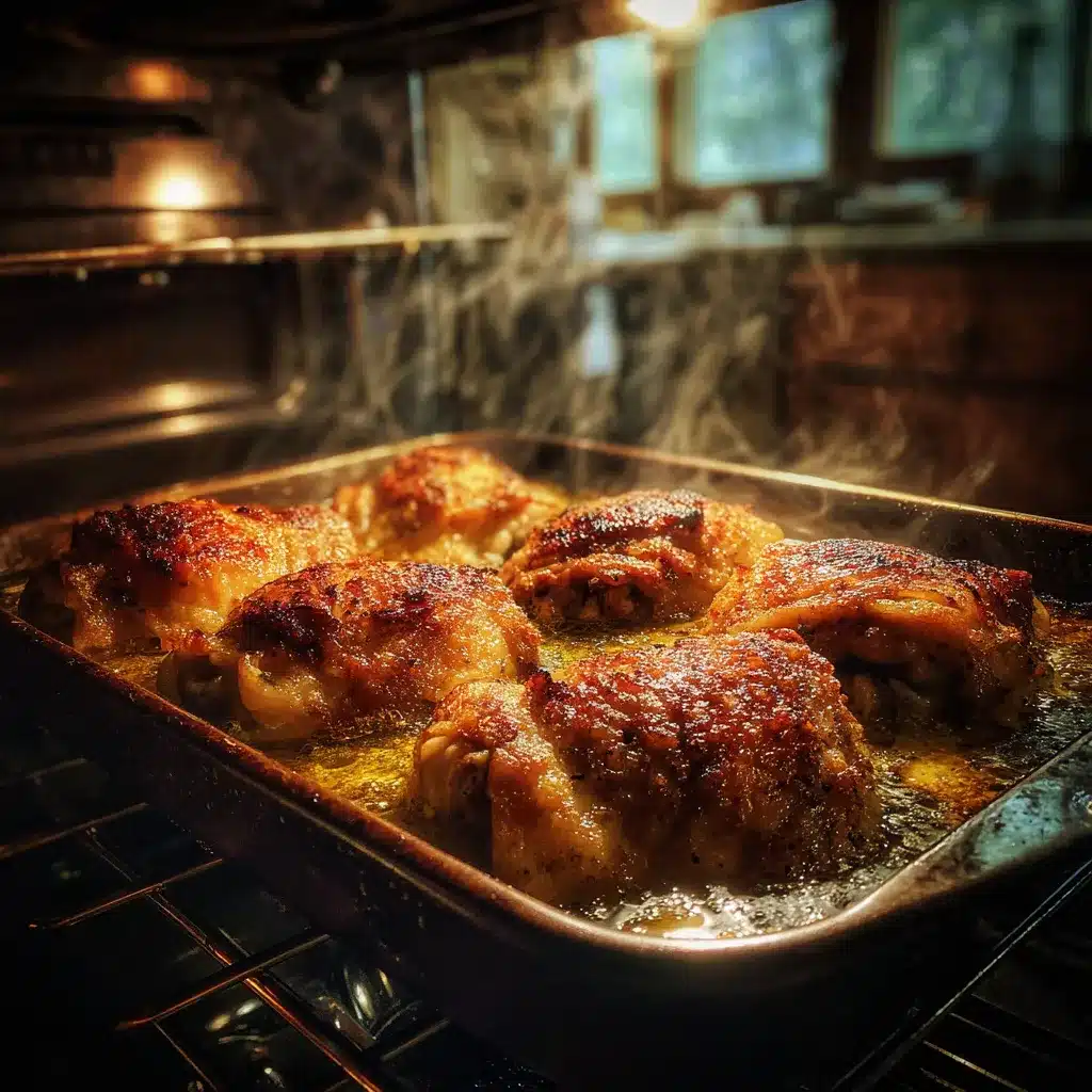 Healthy Baked Chicken Thighs
