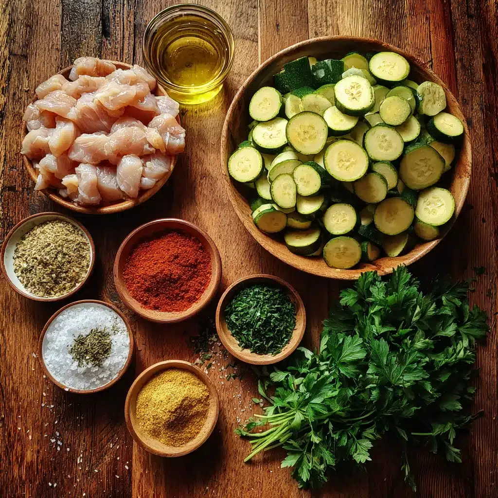 Paprika Zucchini Chicken