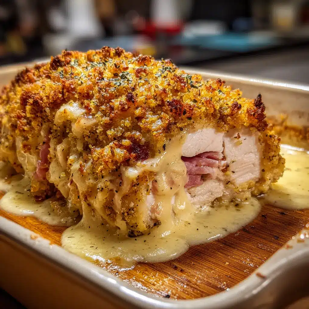 Stuffed Chicken Cordon Bleu Bake
