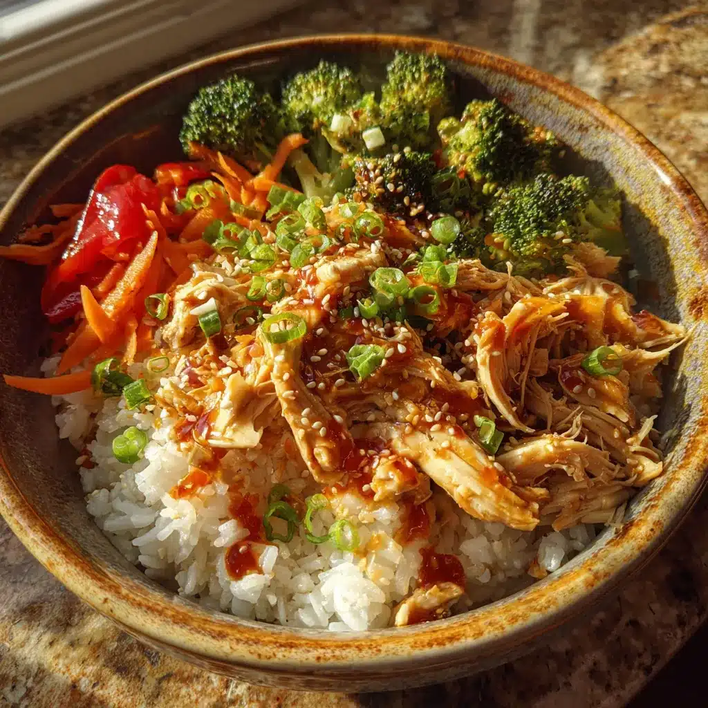 Sweet Chili Rotisserie Chicken Bowls