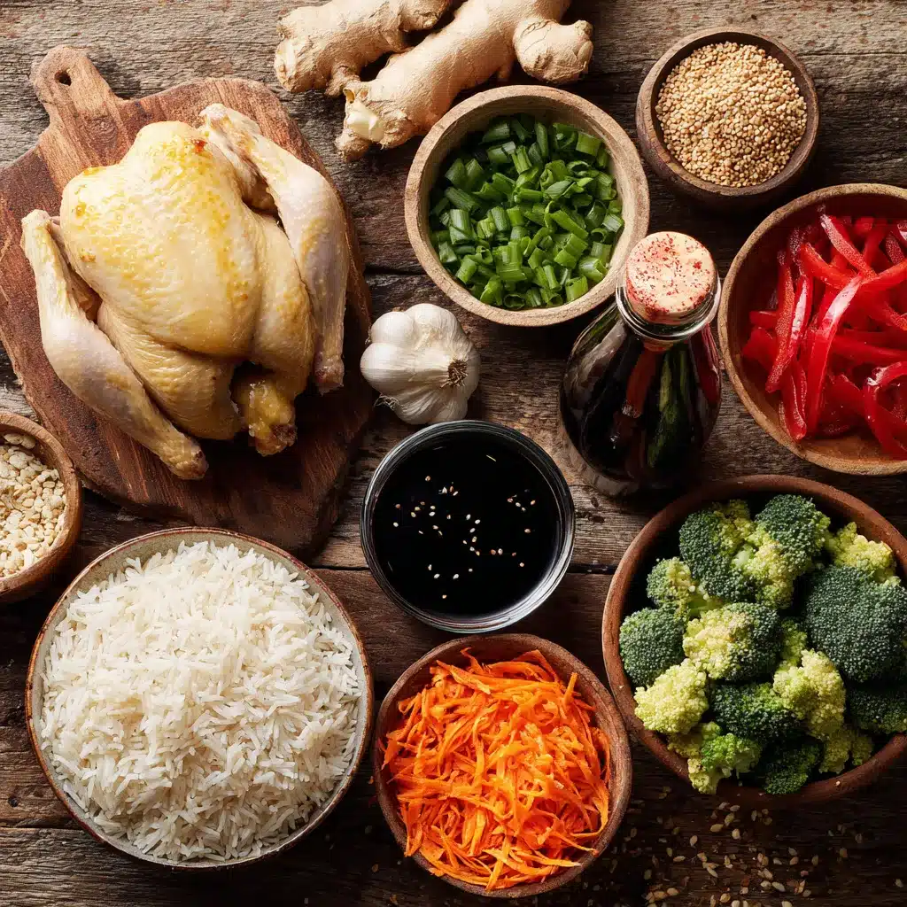 Sweet Chili Rotisserie Chicken Bowls