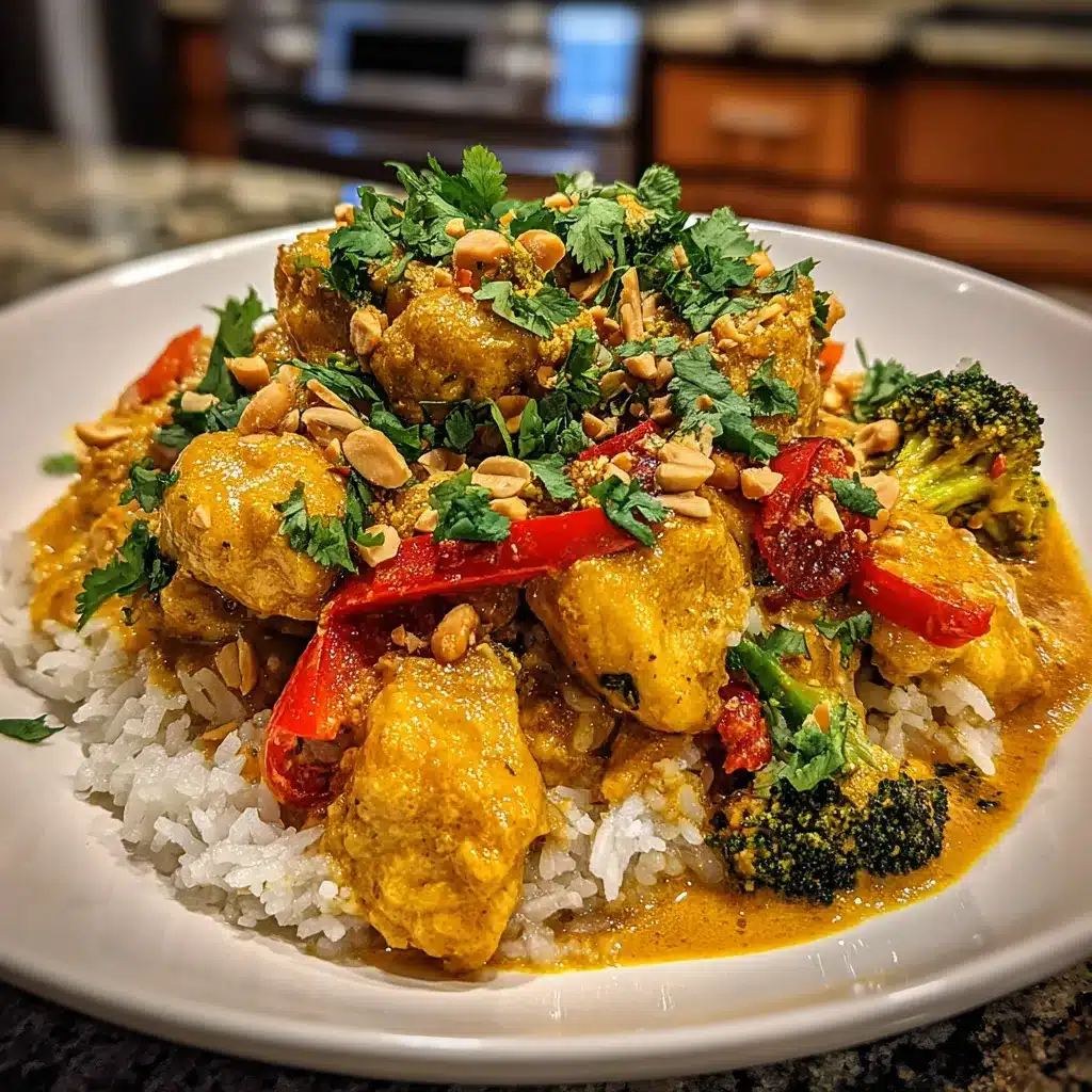 Thai Peanut Curry Chicken