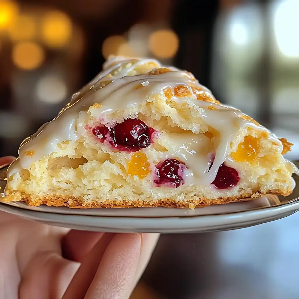 Cranberry Orange Scones