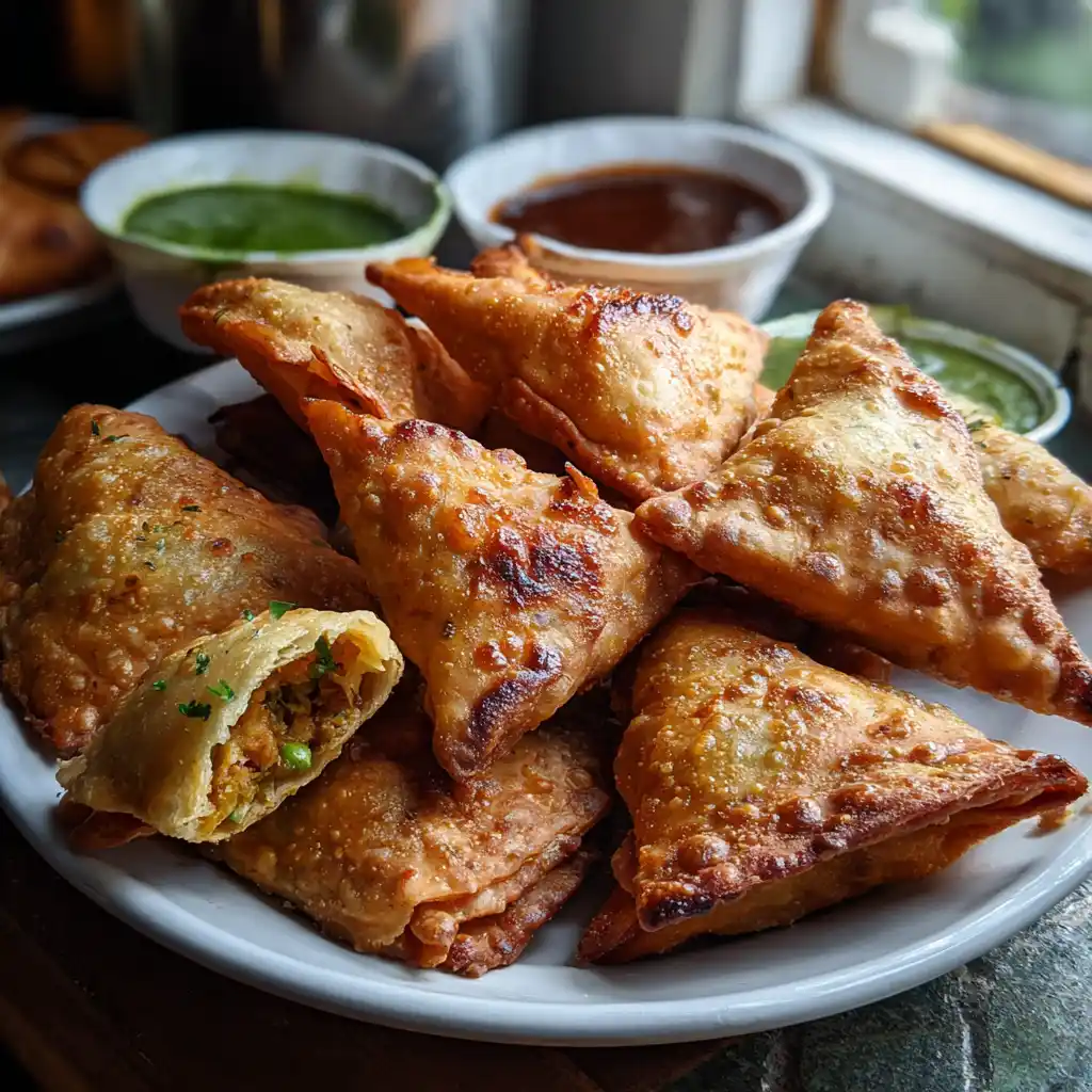 Crispy Potato Samosas (Golden, Spiced & Perfectly Crunchy)