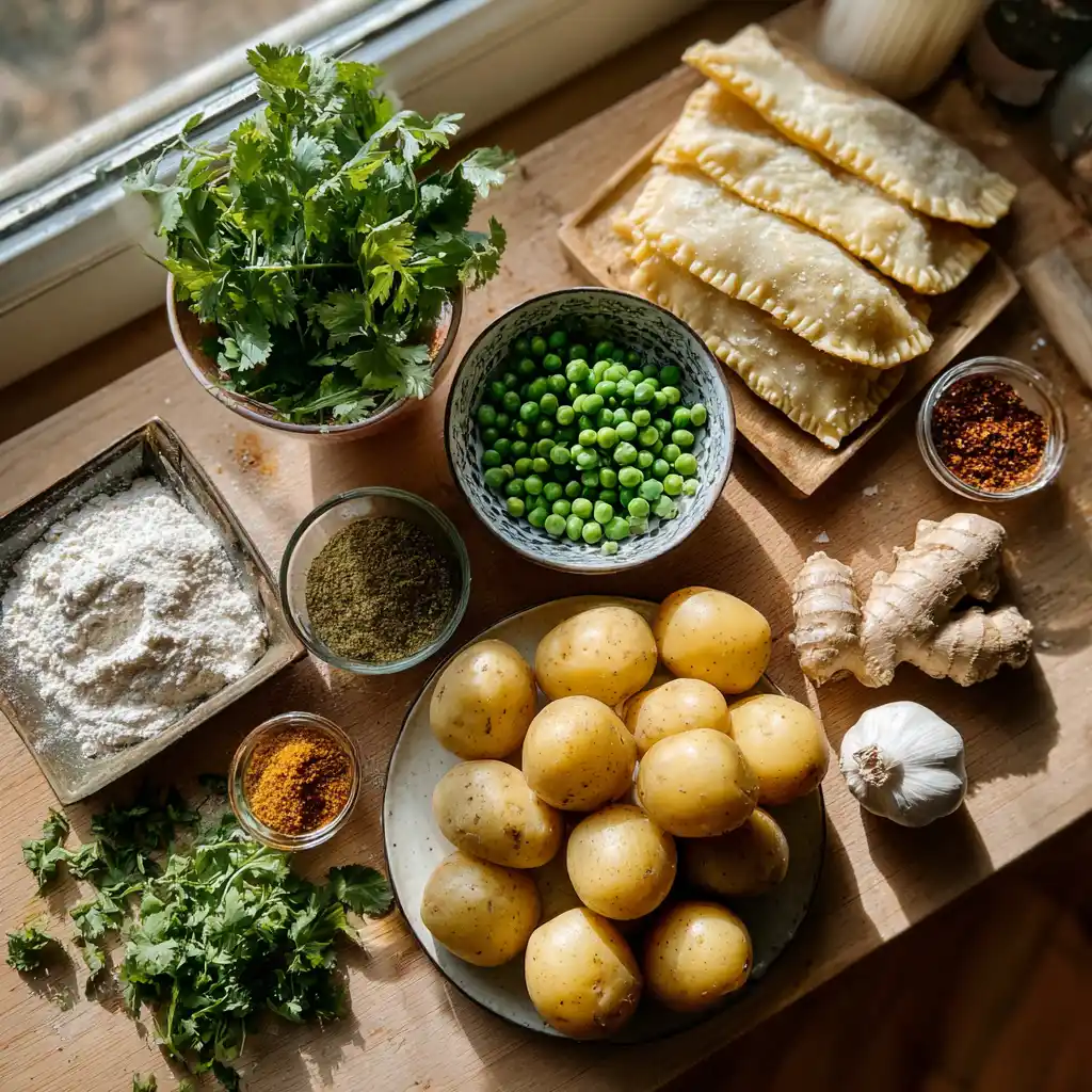 Crispy Potato Samosas 