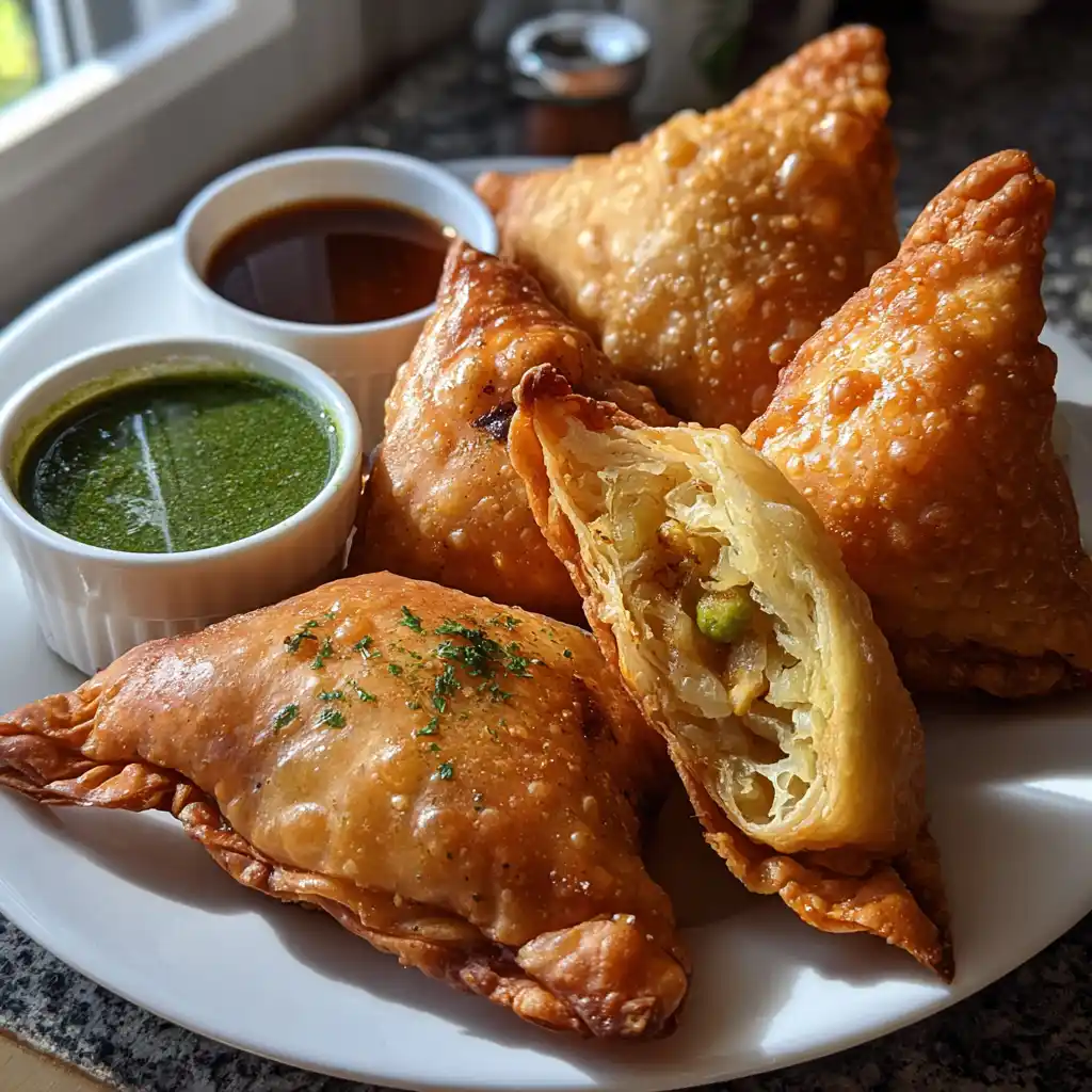 Crispy Potato Samosas 