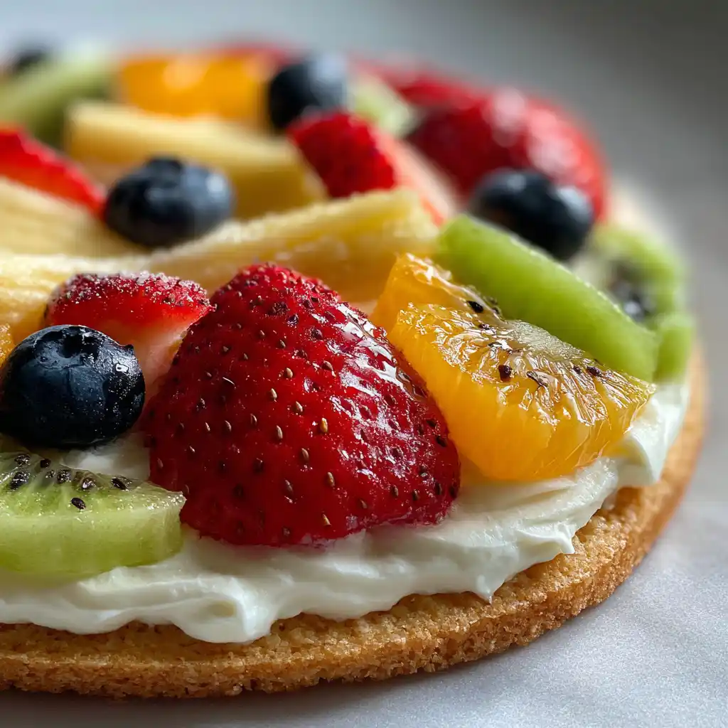 Easter Egg Fruit Pizzas