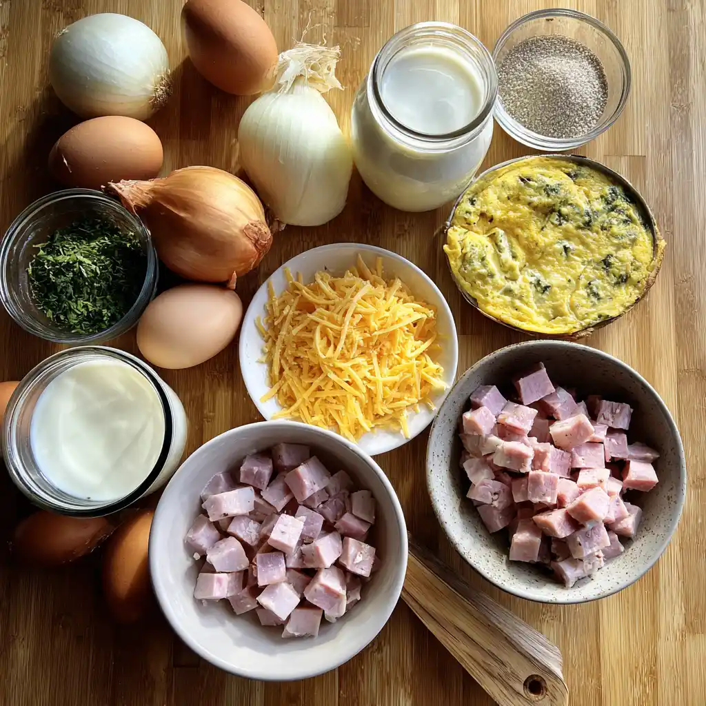 Ham And Cheese Frittata