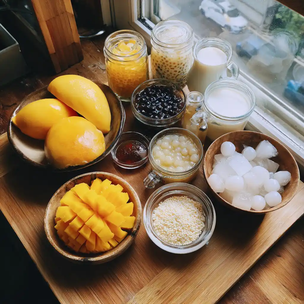 Mango Bubble Tea