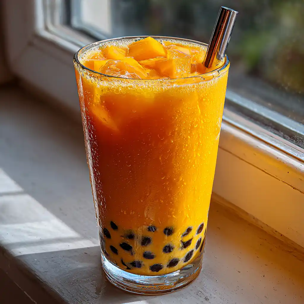 Mango Bubble Tea