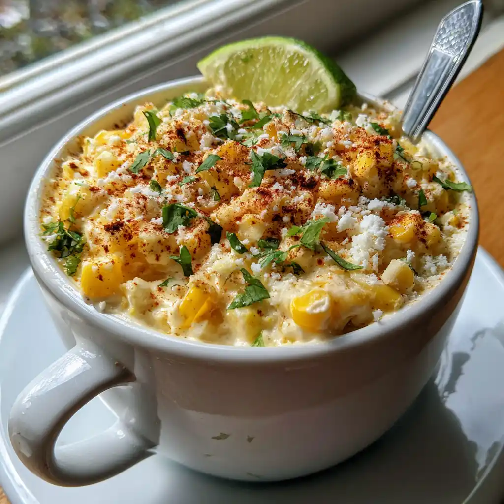 Mexican Street Corn in a Cup 