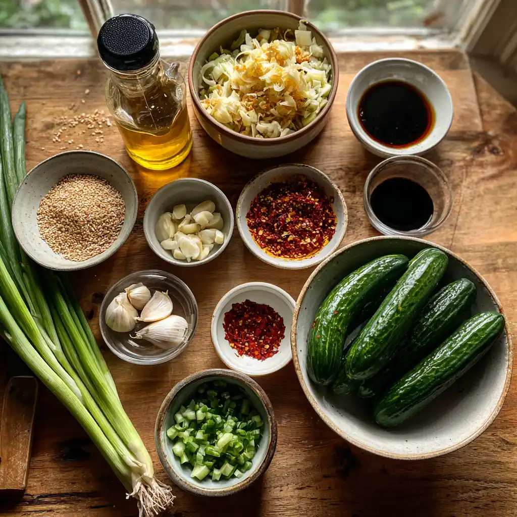 Spicy Cucumber Salad